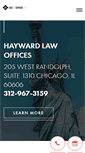 Mobile Screenshot of haywardlawoffices.com